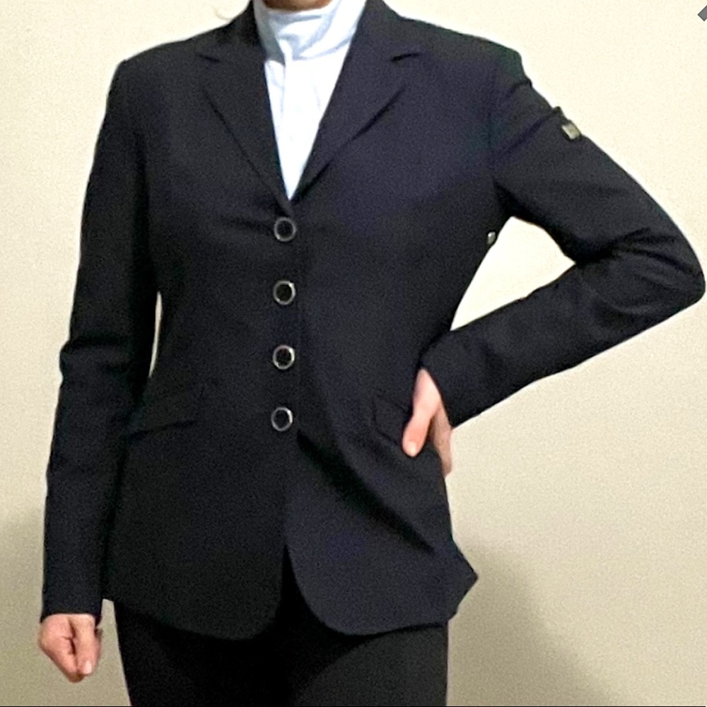 EQUILINE X-COOL Technical Competition Jacket, Navy